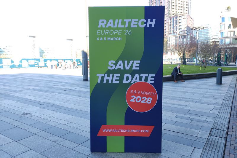 RailTech Europe 2026 in de Jaarbeurs in Utrecht